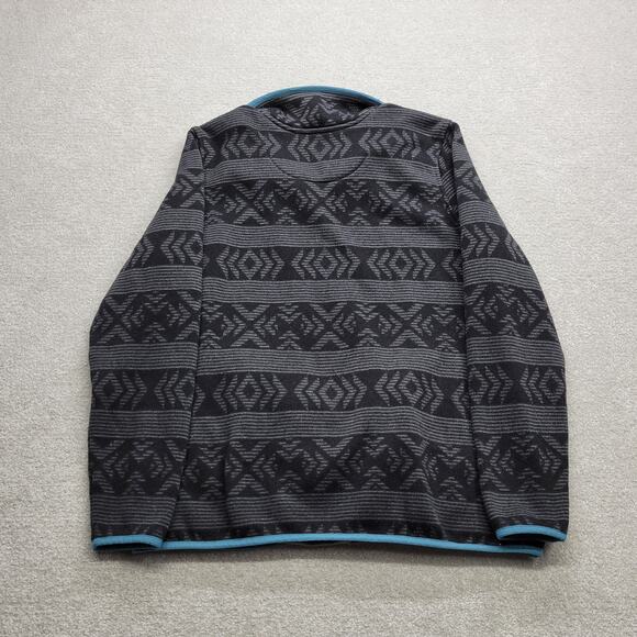 LL Bean Women’s XL Fleece Pullover Aztec Southwest Print Sweater - Picture 2 of 6
